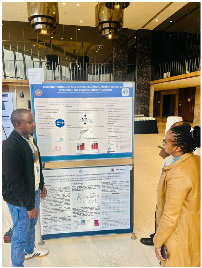 Audience for the poster