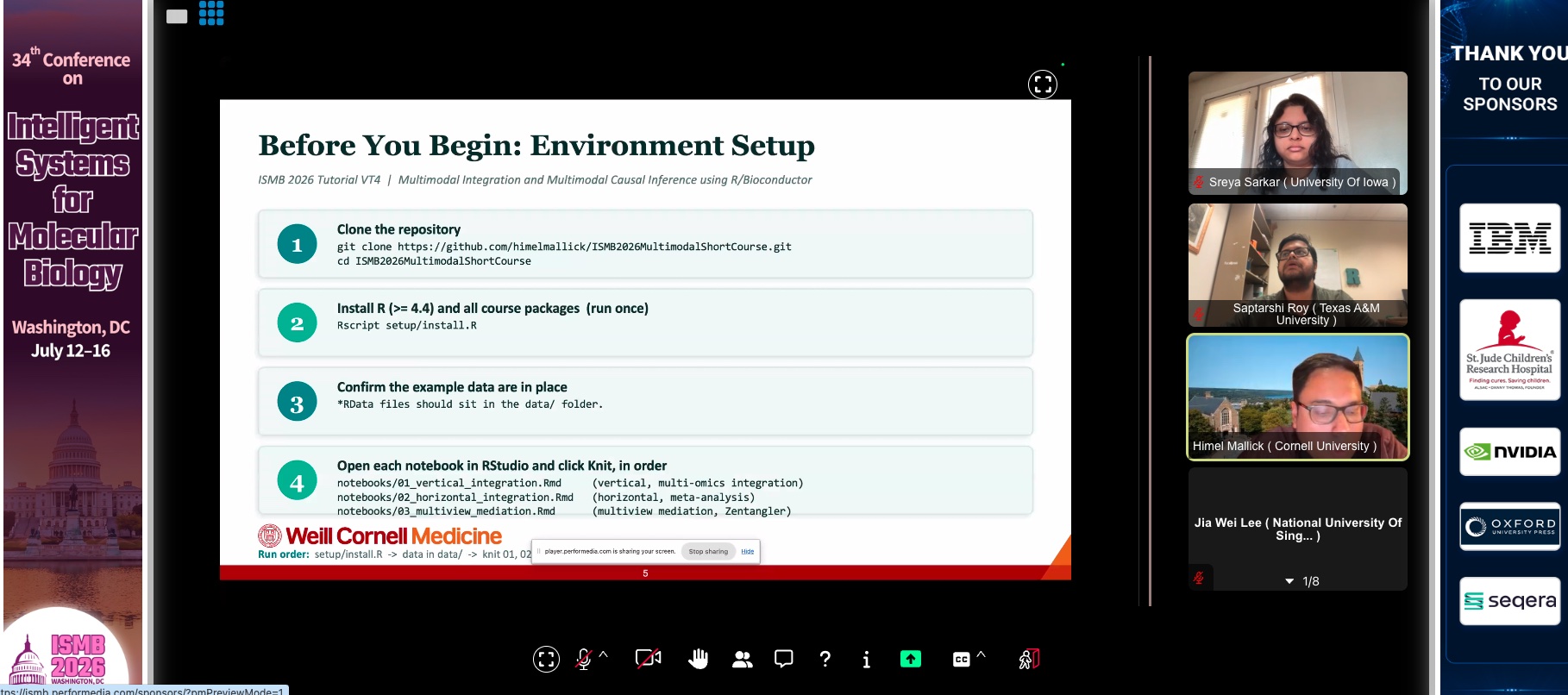 ISMB Virtual Tutorial