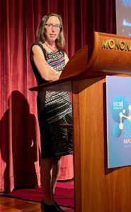 Melissa Haendel delivered one of the BOSC 2022 keynotes